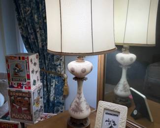 Pair of MCM lamps