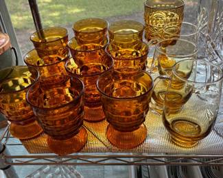 Amber Indiana Glass