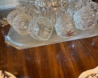 Punch Bowl and Cups