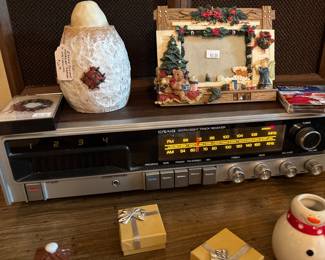 8 track stereo and speakers- we have 2
