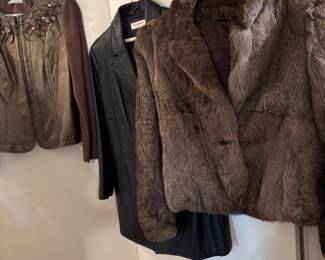 SLeather Coat