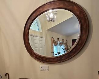 Ornate Wood Mirror