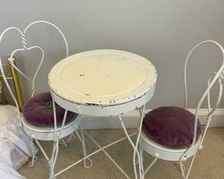 American Girl Doll bistro table set