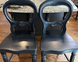 Pair of counter height stools