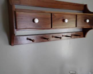 Wooden shelf
