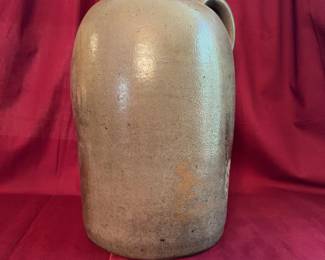 Antique Virginia Stoneware Jug, Possibly David Parr, Richmond, Virginia, Mid-19th Century.