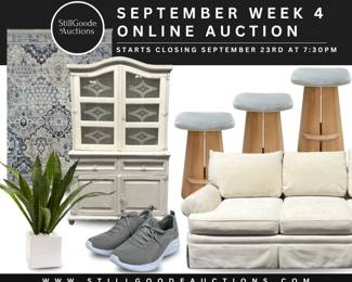 Japanese collectibles, Department 56 houses, Waterford, Lenox, Michael Kors handbags, Indian Head pennies, Fall decor, vinyl records, watches, Limoges, sunglasses, and more!