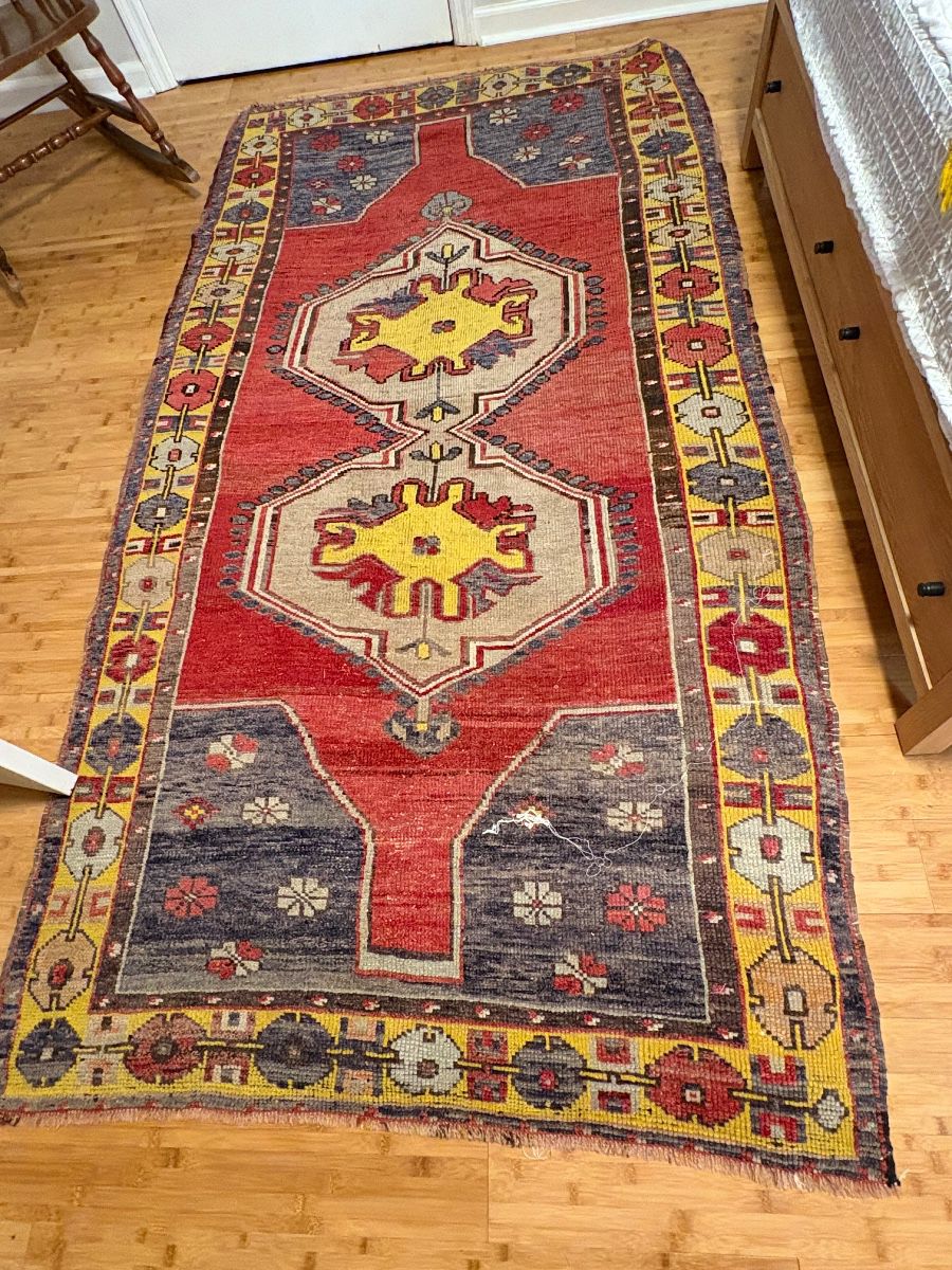 Designers Gallery vintage Kilim Rug $700