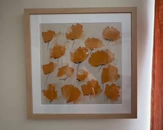 The Yellow Flowers Framed Art Print by Morgan Harper Nichols $75