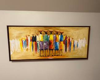 African Painting $900 approx 42” x 28”