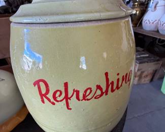 Ceramic lemonade jug