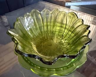 Green glass
