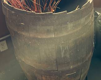 Whiskey barrel