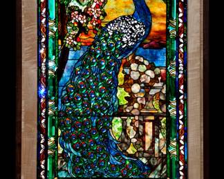 Leaded Stain Glass Door