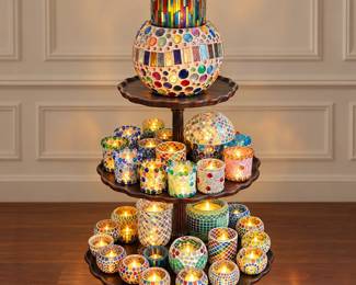 Mosaic Candelabra