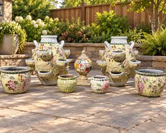 Mosaic Flower Pots