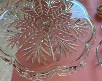 Crystal Cake Stand