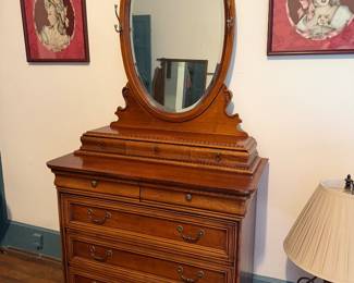 Lexington Solid Wood Dresser with Mirror
