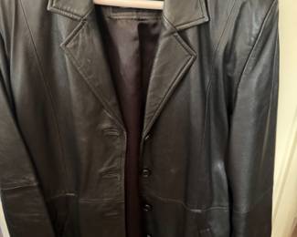 Hening Furs Leather Coat