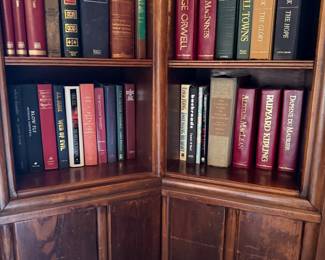 In-House Library with Expansive Collection of High End Books