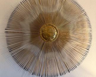 Case Devall Sunburst MCM Wall Sculpture