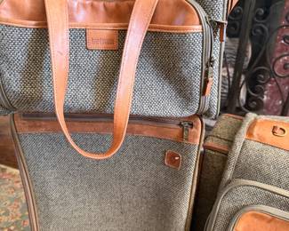 Vintage Hartman Tweed Luggage