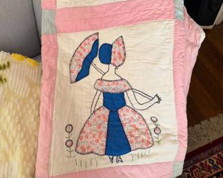 Sunbonnet Lady Quilt