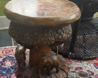 Exquisite Wood Carved S eat