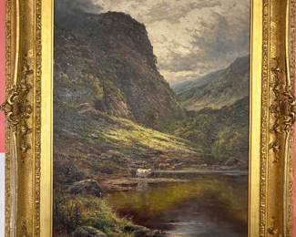 Henry Deacon Hillier 1858 to 1930 oil on canvas