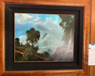 Large oil on canvas Dale Terbush