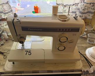 vintage Sears Kenmore 158-series flatbed sewing machine