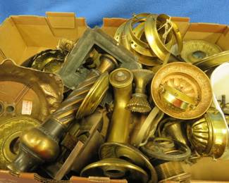 Lot 265. 16 pounds of brass
