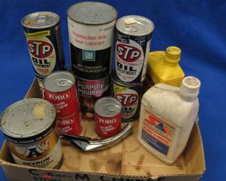 Lot 186. Various types of oil