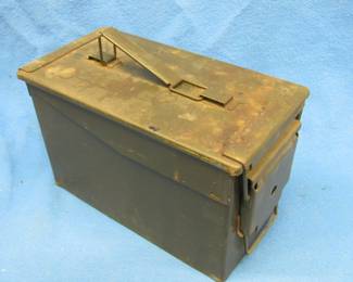 Lot 296. Ammo box