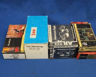 Lot 136. 210 mixed .223 rounds