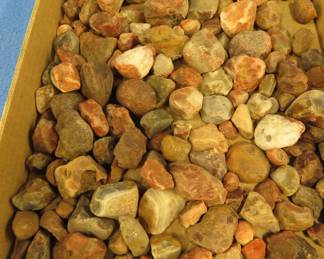 Lot 232. 4 lbs. 7 oz. of Lake Superior agates. Please see Auctioneer's Notes at the start of this auction.