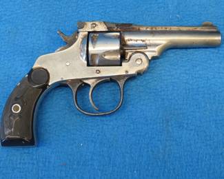 Lot 20. Hopkins & Allen double-action 5-shot revolver. Unknown caliber. S/N B1220.