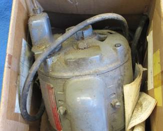 Lot 314. Untested electric motor