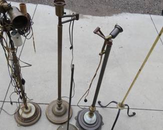 Lot 72. Floor lamps