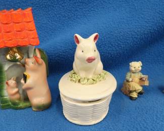 Lot 297. "Fairing" pig and more
