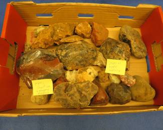 Lot 238. Agates and more
