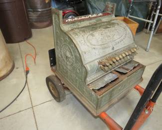 Lot 389. National cash register for parts or repair