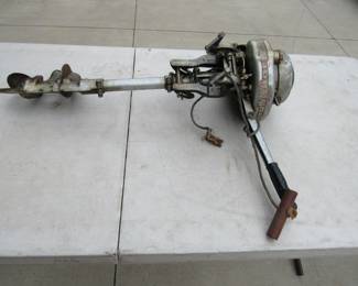 Lot 112. Antique Johnson Motors outboard motor
