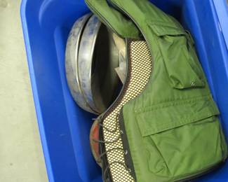 Lot 333. International beauty rings, life jacket, old gas can, and more