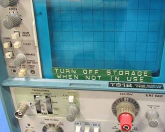 Lot 182. Tektronix T912 analog storage oscilloscope. Untested