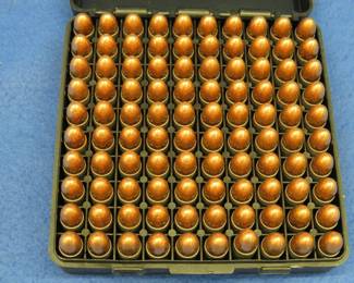 Lot 130. 100 9mm rounds