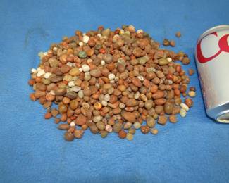 Lot 393. Small wave tossed rocks from the North Shore. Many are Lake Superior agates. Great for jewelry making. 2 lb. 5 oz.