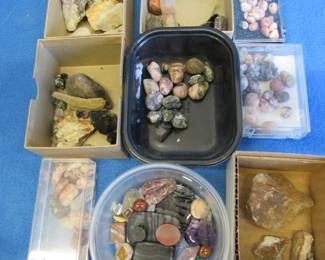 Lot 309. Geologic specimens a/k/a rocks. The interesting and/or unusual rocks in this auction were all collected by an amateur geologist.