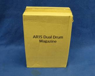 Lot 120. New in the box AR-15 Dual Drum Magazine