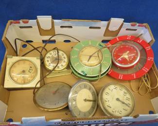 Lot 345. Seven untested clocks